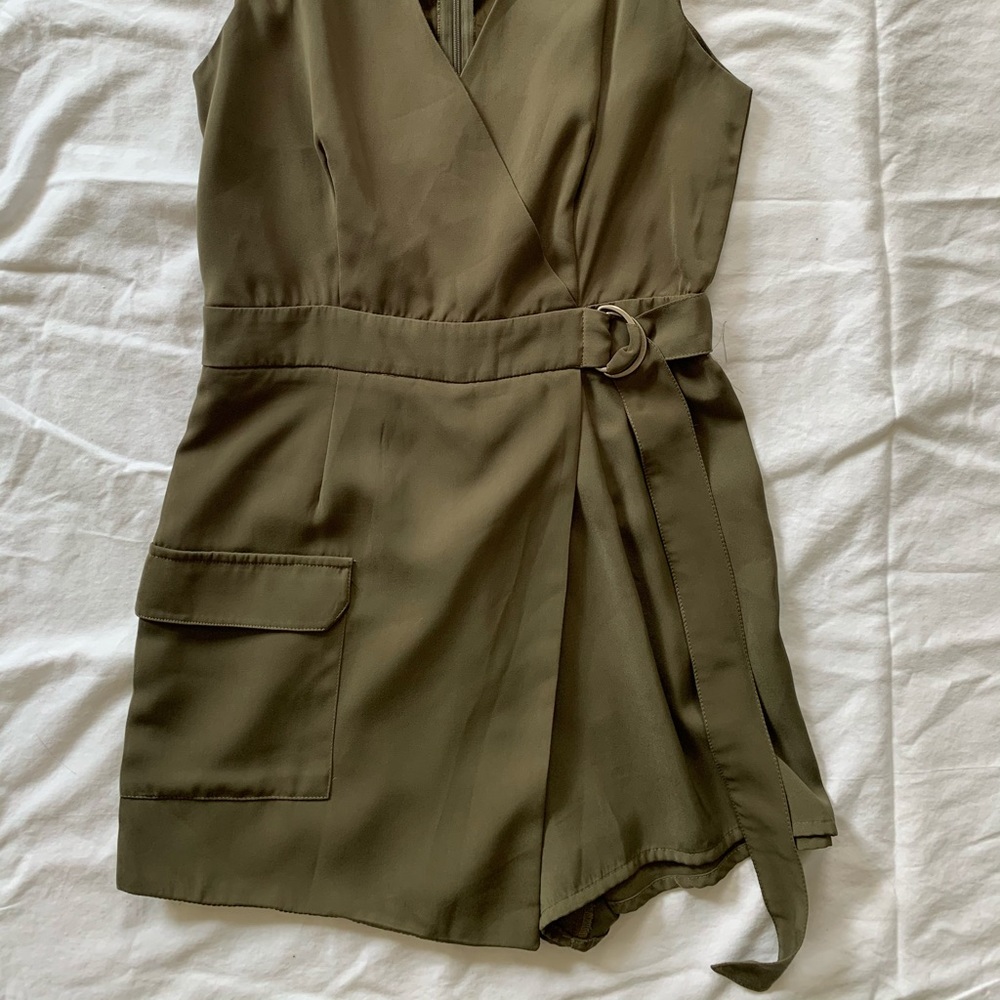 The Perfect Green Romper